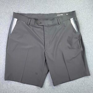 G/FORE Maverick Hybrid 9" Golf Shorts Men's Size 38 Gray Athletic Performance